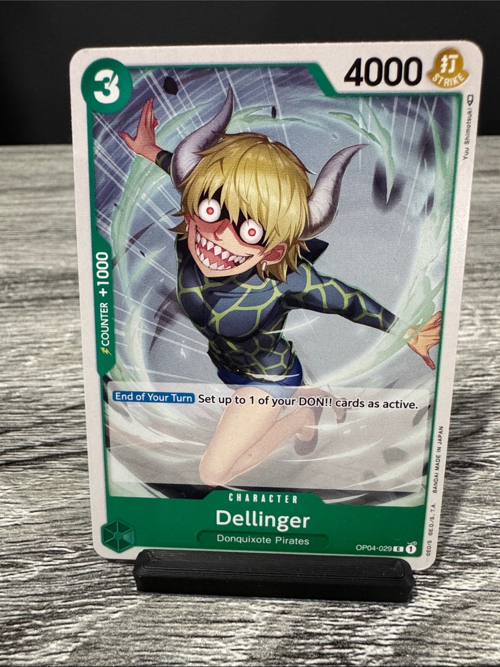 One Piece | Kingdoms of Intrigue: Dellinger (OP04-029) - Trading Card